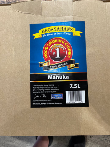 Brosnahans Manuka Chunks 7.5 - Box
